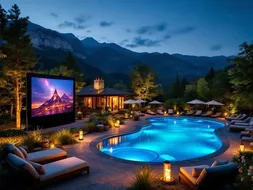 Luxury Outdoor Cinema: Experience the Magic of Cinema Under the Stars