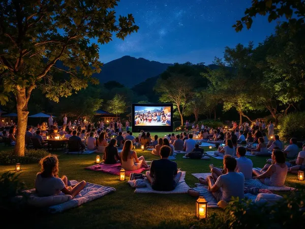 Unique Outdoor Movie Experiences for Every Season