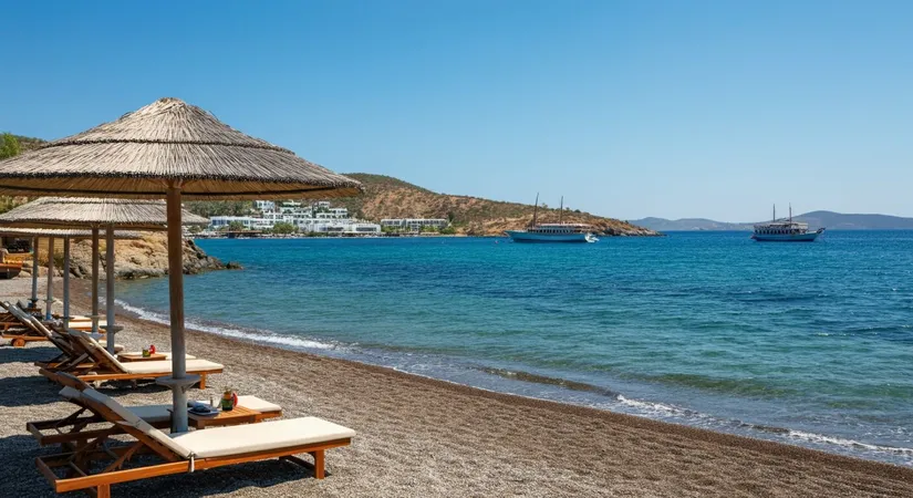 Bodrum beach holiday, beautiful Aegean bays