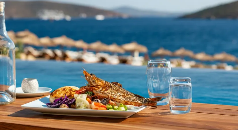 Gourmet Meals with Aegean View