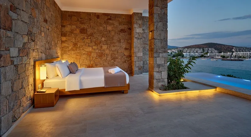 Premium amenities in Bodrum suites