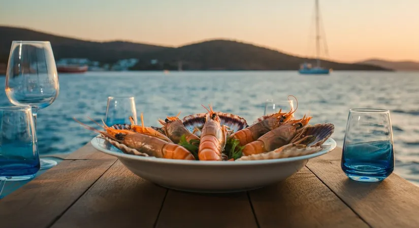 Bodrum Blue Seafood Menü