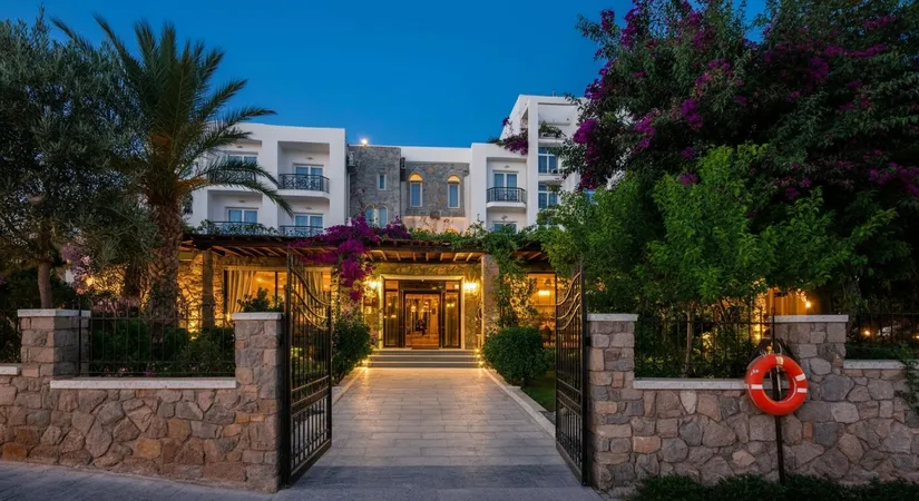 Bodrum Residence Otel exterior view