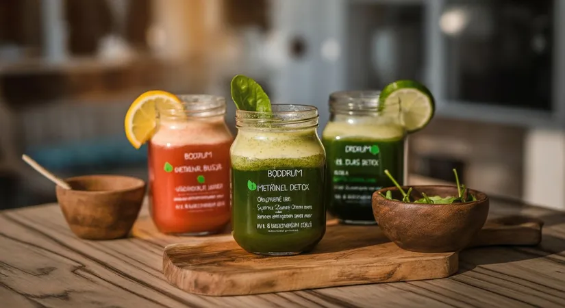 detox juices Mediterranean