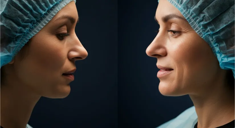 Rhinoplasty options for nose transformation