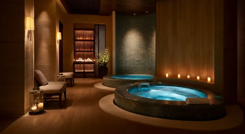 Le Meridien Spa luxury relaxation services