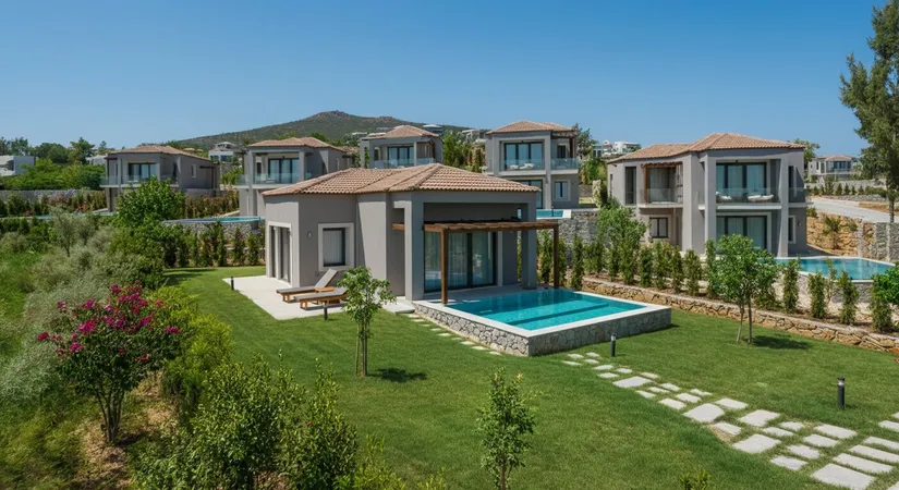 Bodrum'da Bungalov Evler