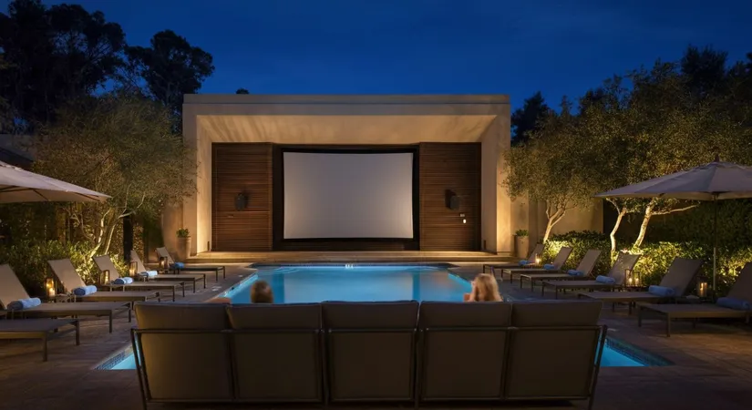 What is an Outdoor Cinema Resort?