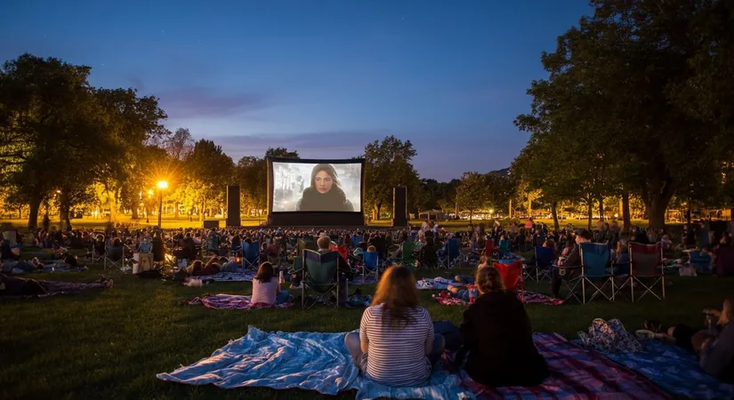 Outdoor cinema guide