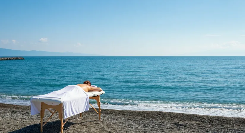 Best massage with sea view