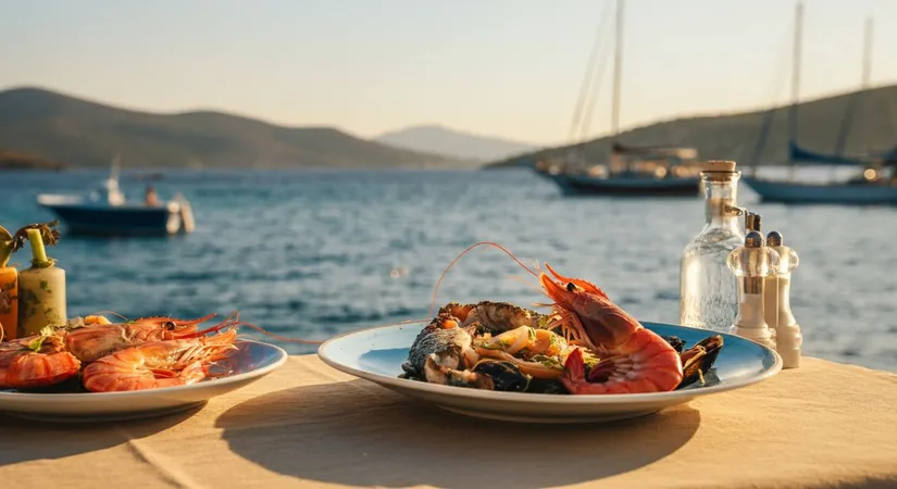 Bodrum Blue Seafood Manzara