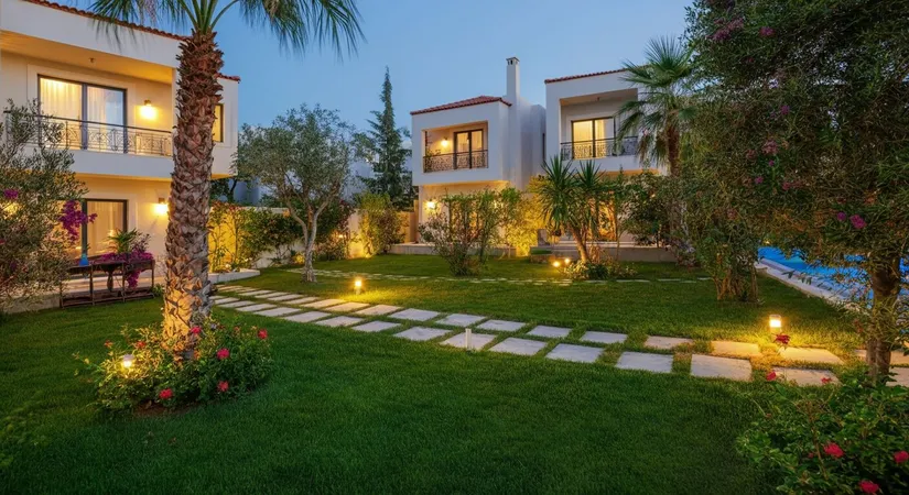 Bodrum real estate garden duplexes